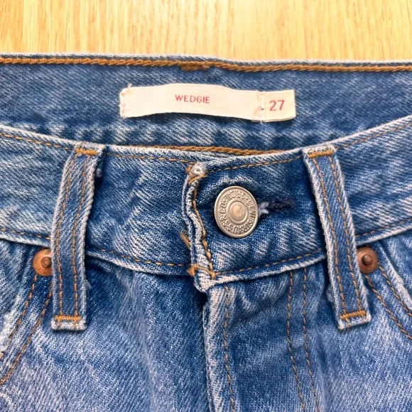 LEVI'S WEDGIE STRAIGHT WOMEN'S JEANS - Picture 5 of 6